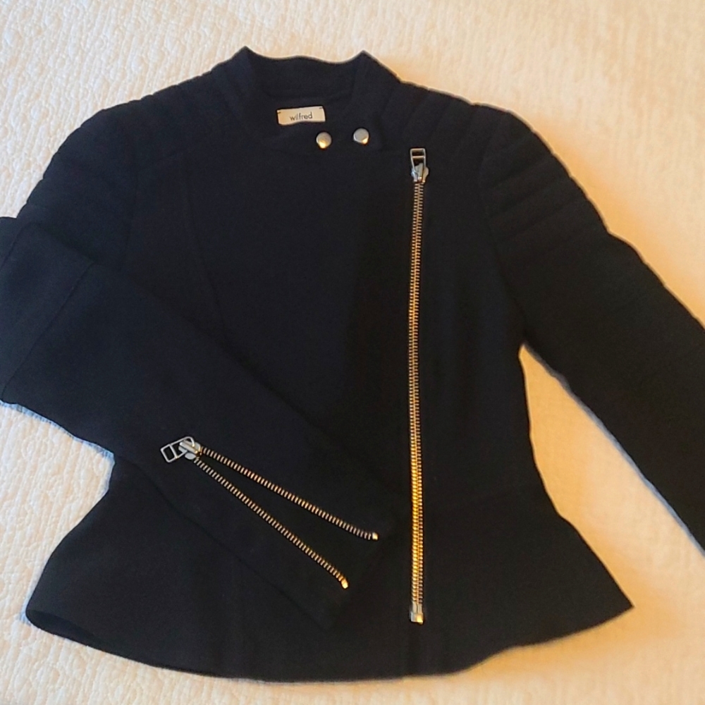 Wilfred Japanese crepe jacket